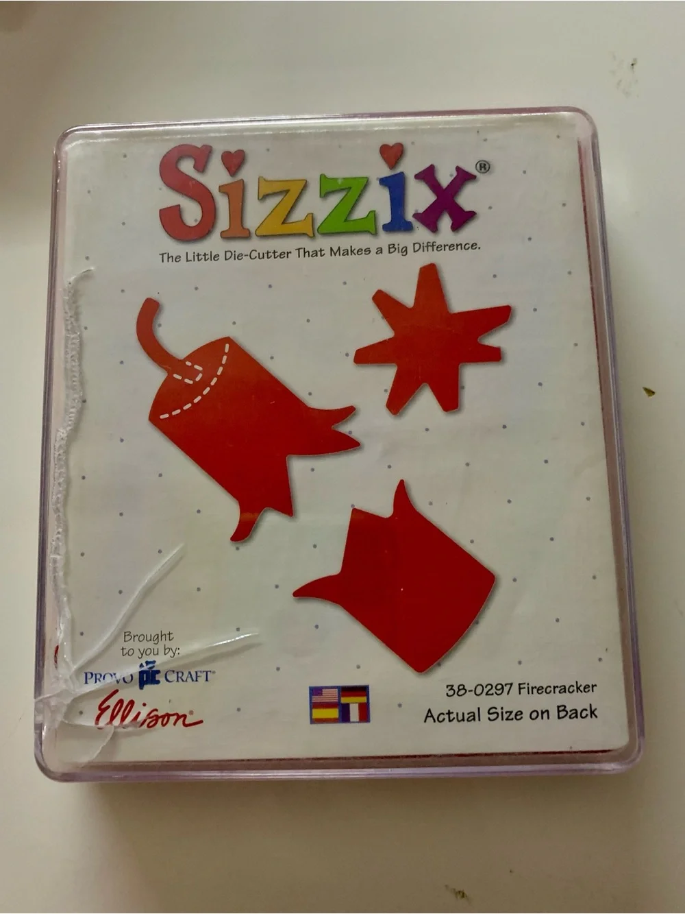 SIZZIX RED DIE CUTTER ACCUQUILT CREATIVE MEMORIES ABC STENCIL LOT of 4